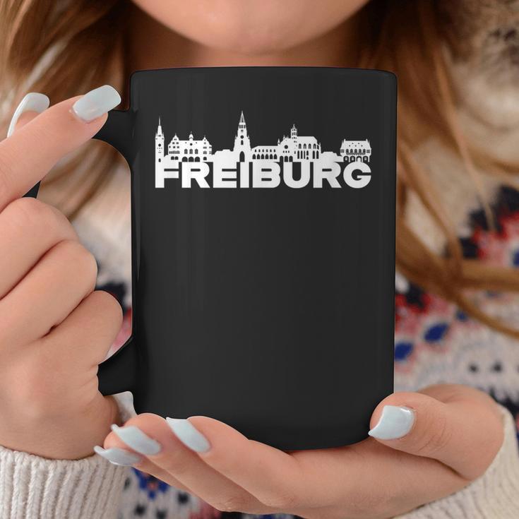 Freiburg Deutschland Skyline Silhouette Outline Sketch S Tassen Lustige Geschenke