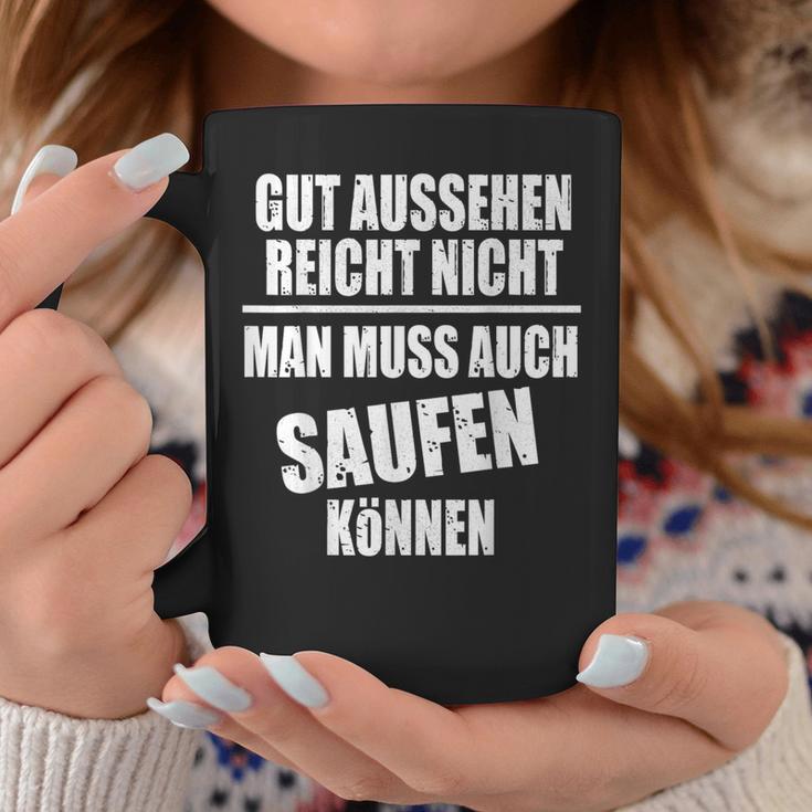 Fun Gut Sehen Reichnicht Man Muss Auch Saufen Kann S Tassen Lustige Geschenke