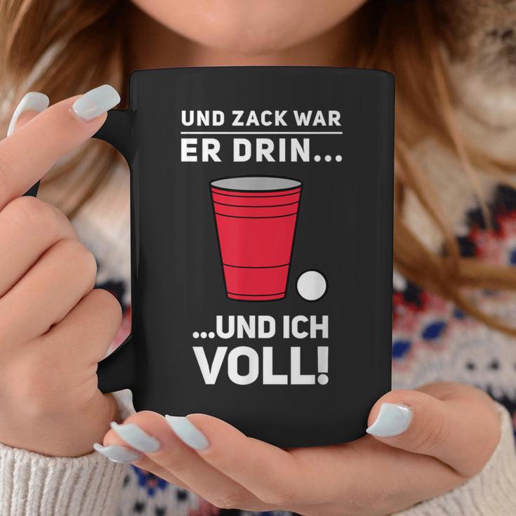 Beer Pong Beer Pong Und Zack War Er Drin Tassen Lustige Geschenke