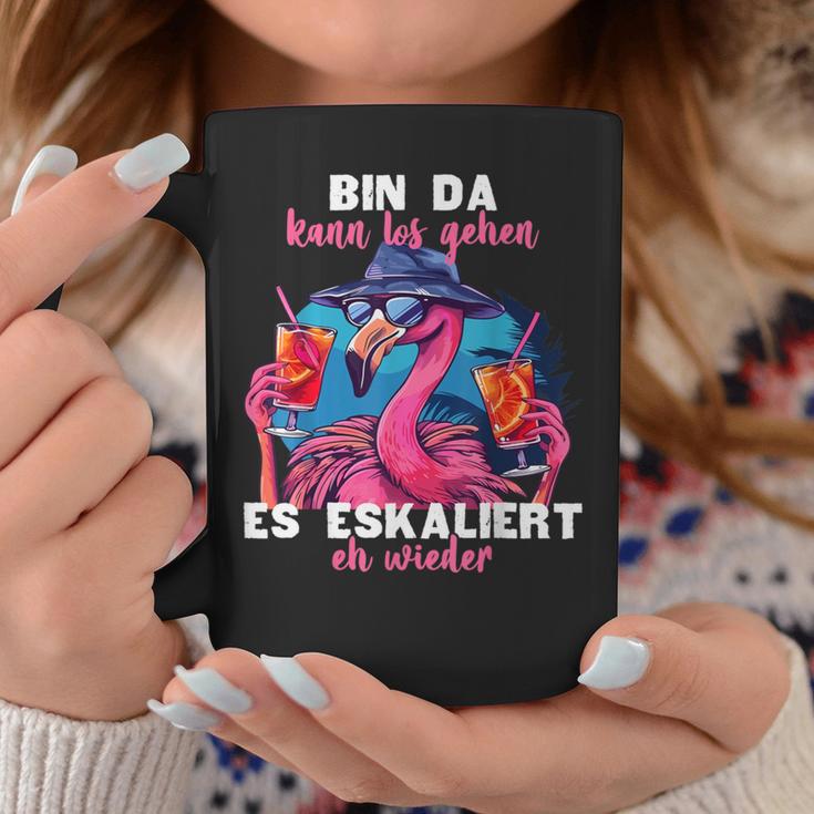 Flamingo Party Bin Da Kann Los Gehen Tassen Lustige Geschenke