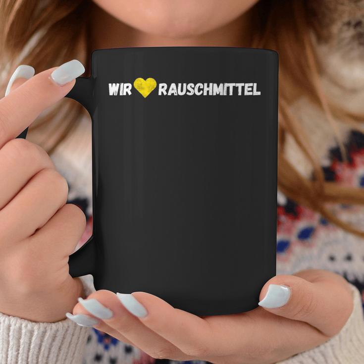 Wir Lieben Rauschmittel Tassen Lustige Geschenke