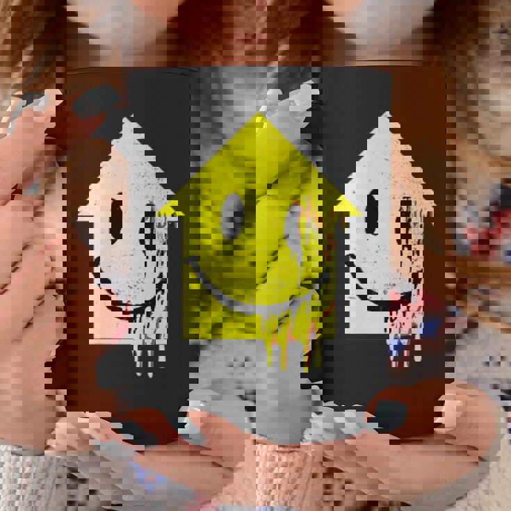 Fusione Acido House Sorriso Techno Acid House Rave Outfit Edm Tazze Regalos divertidos