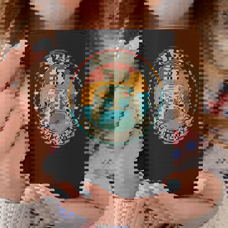 Futuro Tio Anuncio Embarazadas Hombre Nivel Tío Desbloqueado Taza de café Regalos divertidos