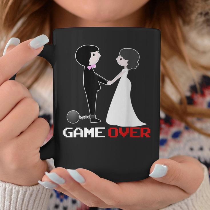 Game Over Wedding Groom Jga Tassen Lustige Geschenke