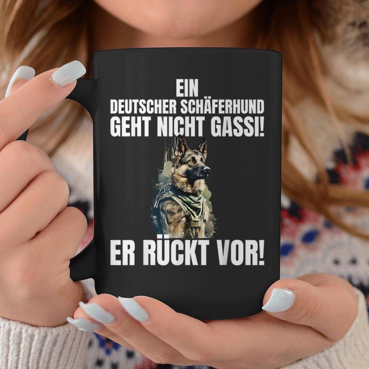 With German Shepherd German Shepherd Geht Nicht Gassi Er Rücktor Tassen Lustige Geschenke