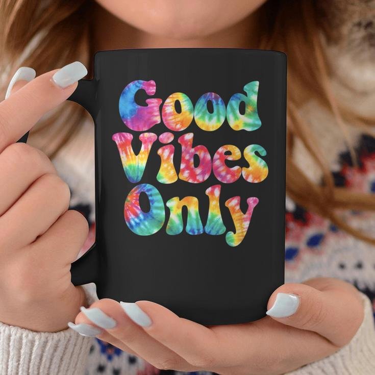 Good Vibes Only Awesome Summer Streetwear Tie Dye Coffee Mug Unique Gifts