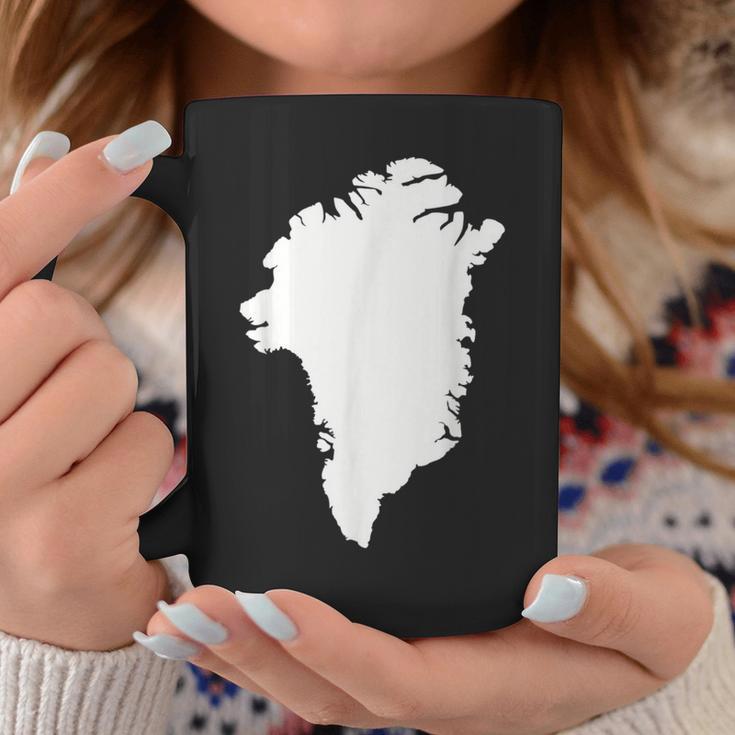 Greenland Map Tassen Lustige Geschenke