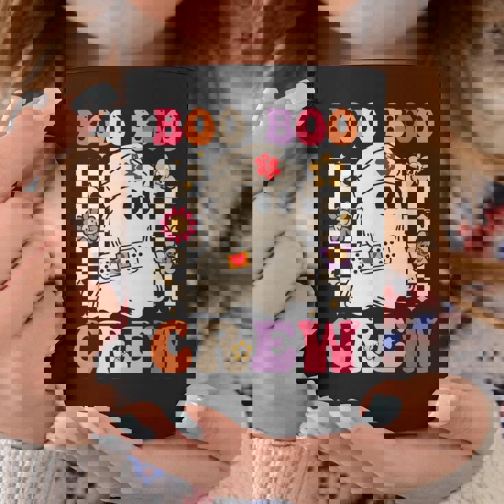 Groovy Boo Boo Crew Nurse Ghost Paramedic Halloween Coffee Mug Unique Gifts