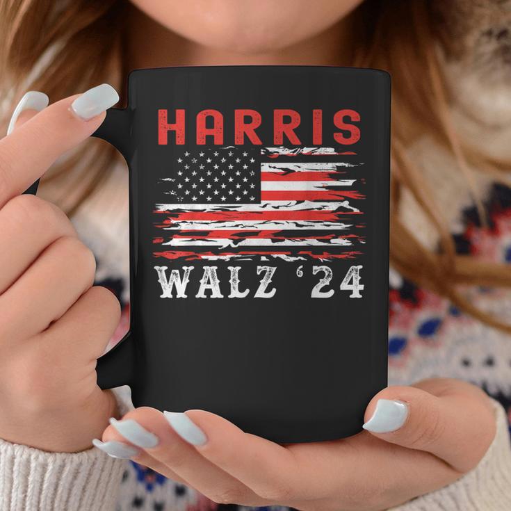 Harris Walz 2024 For President Kamala Harrisp Tim Waltz Tassen Lustige Geschenke