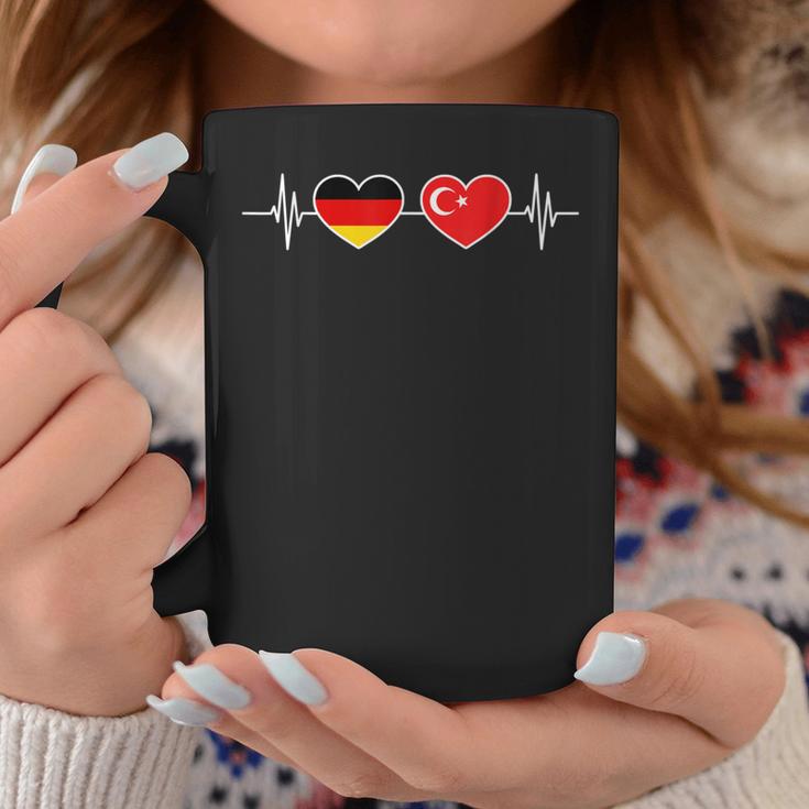 Heartbeat Deutschland Turkey Tassen Lustige Geschenke