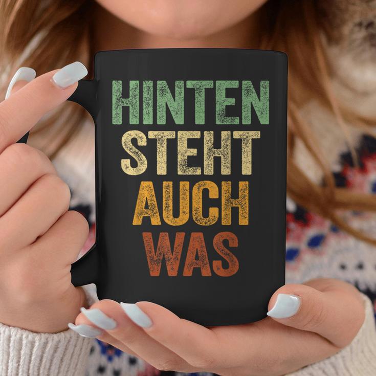 Hinten Steht Auch Was Saying Hinten Steht Auch Wat Tassen Lustige Geschenke