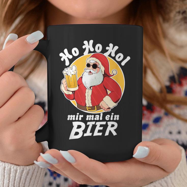 Ho Ho Hol Mir Mal Ein Bier Christmas Father Christmas Tassen Lustige Geschenke