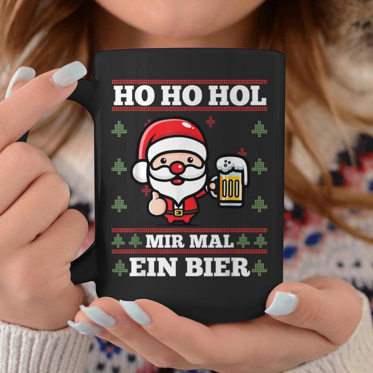 Ho Ho Hol Mir Mal Ein Bier Ugly Christmas S Tassen Lustige Geschenke