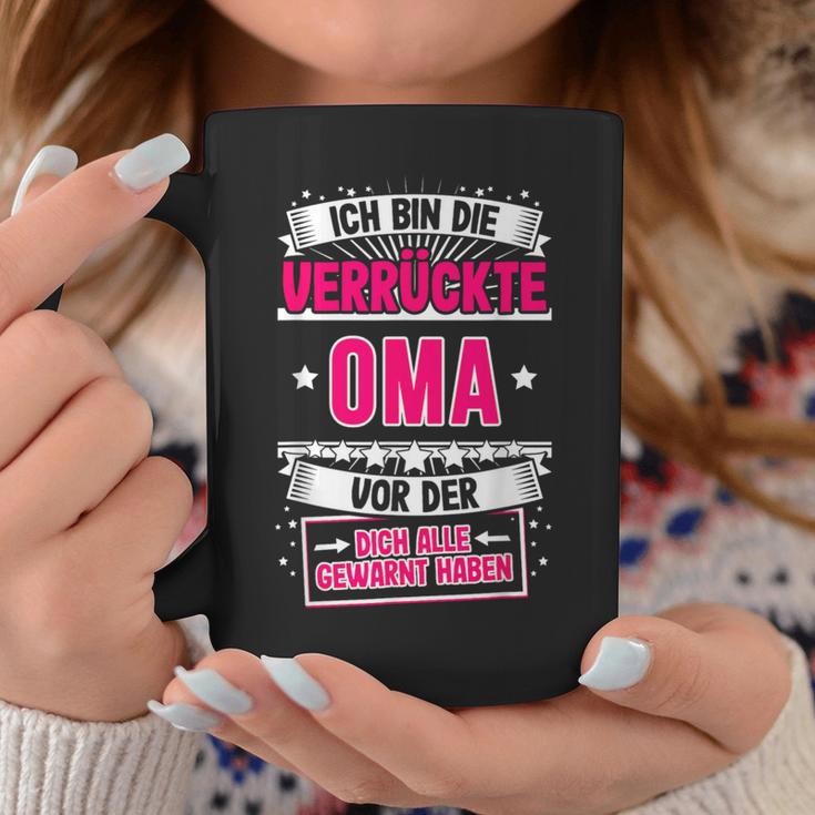 Ich Bin Dieerrückte Oma Grandmother Grandma Sayings Tassen Lustige Geschenke