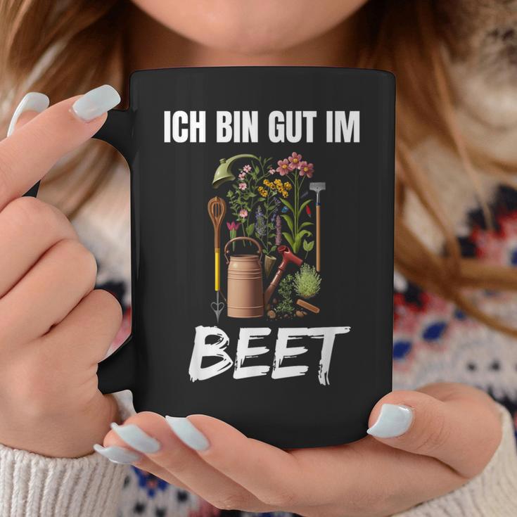 Ich Bin Gut Im Beet Word Game Gardener Garden Tassen Lustige Geschenke