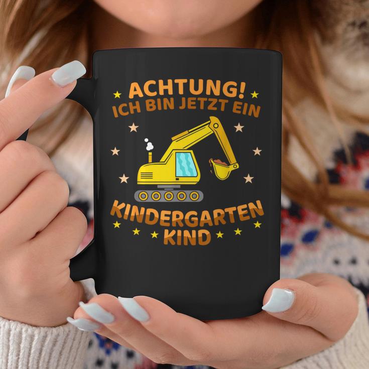 Ich Bin Jetzt Ein Kindergartenkind Excavator Kindergarten Start Tassen Lustige Geschenke