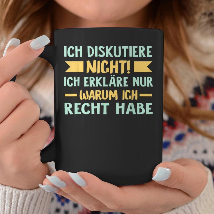 Ich Diskutiere Nicht Ich Erkläre Nur Warum Ich Right German Tassen Lustige Geschenke