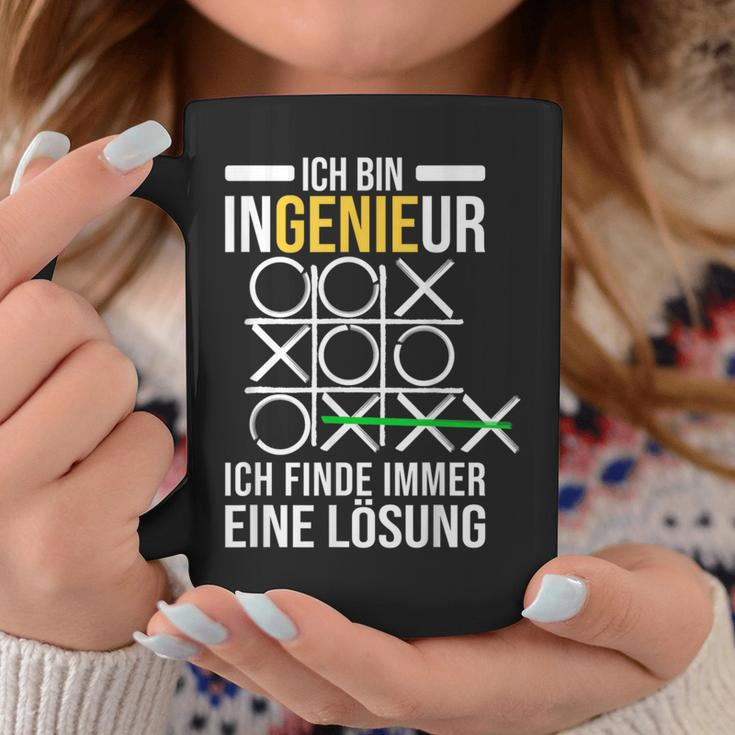 Ich Finde Immer Einer Lösung Problem Genie Diplom Ingenieur Tassen Lustige Geschenke