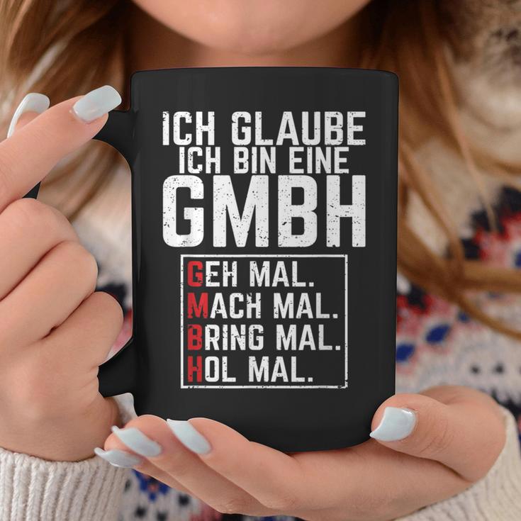 Ich Glaubbe Ich Bin Eine Gmbh Ich Be A Gmbh S Tassen Lustige Geschenke