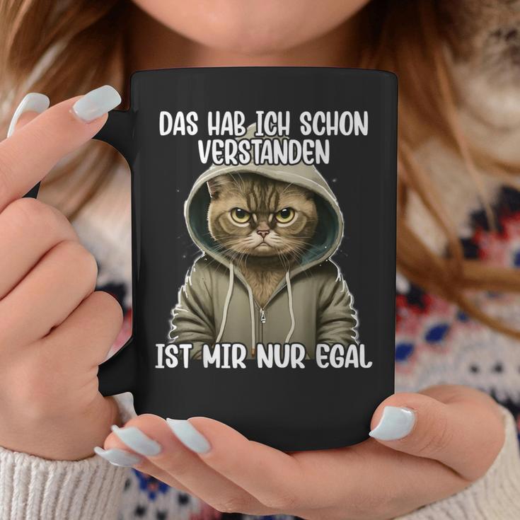 Ich Hab Das Schonerstanden Ist Mir Nur Egal Cat Tassen Lustige Geschenke