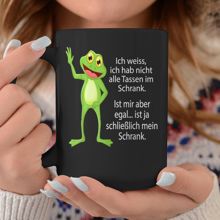 Ich Habe Nicht Alle Masse Im Schrank Frosch Ich Habe Nicht Alle Tassen Tassen Lustige Geschenke