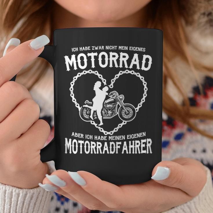 Ich Habe Zwar Nicht Mein Eigenes Motorrad Bikerin Women's Tassen Lustige Geschenke