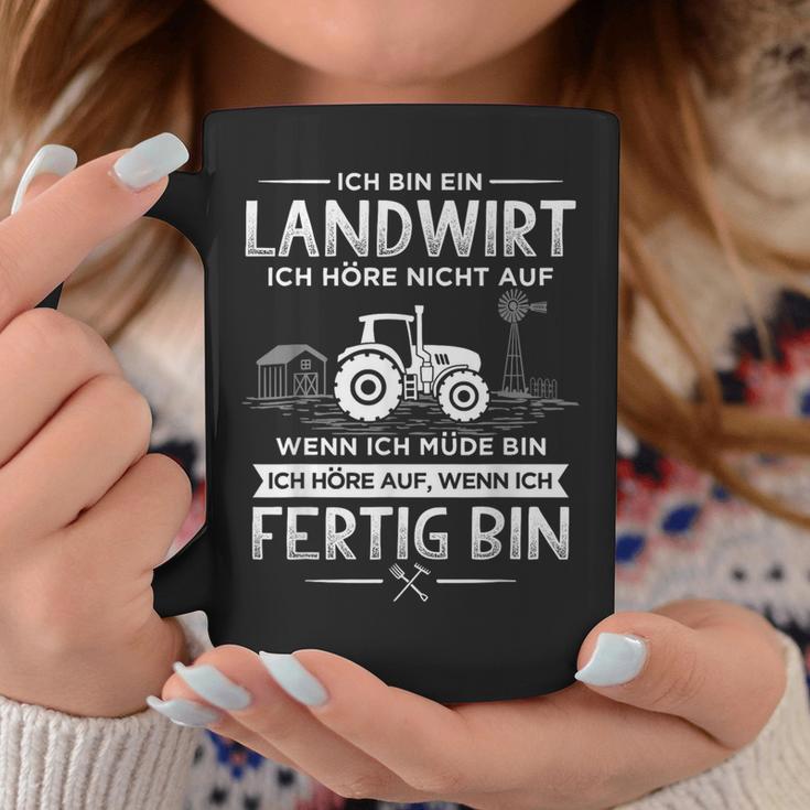 Ich Höre Nicht Auf Wenn Ich Mübin Farmer Ich Tassen Lustige Geschenke