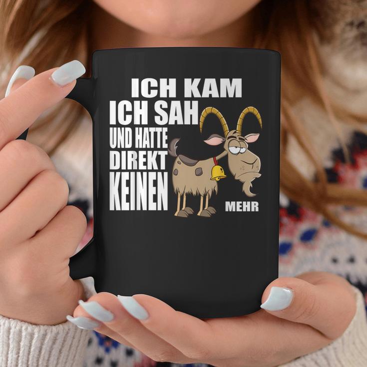 Ich Kam Sah Und Hatte Direkt Kein Bock Mehr Kein Antrieb Tassen Lustige Geschenke