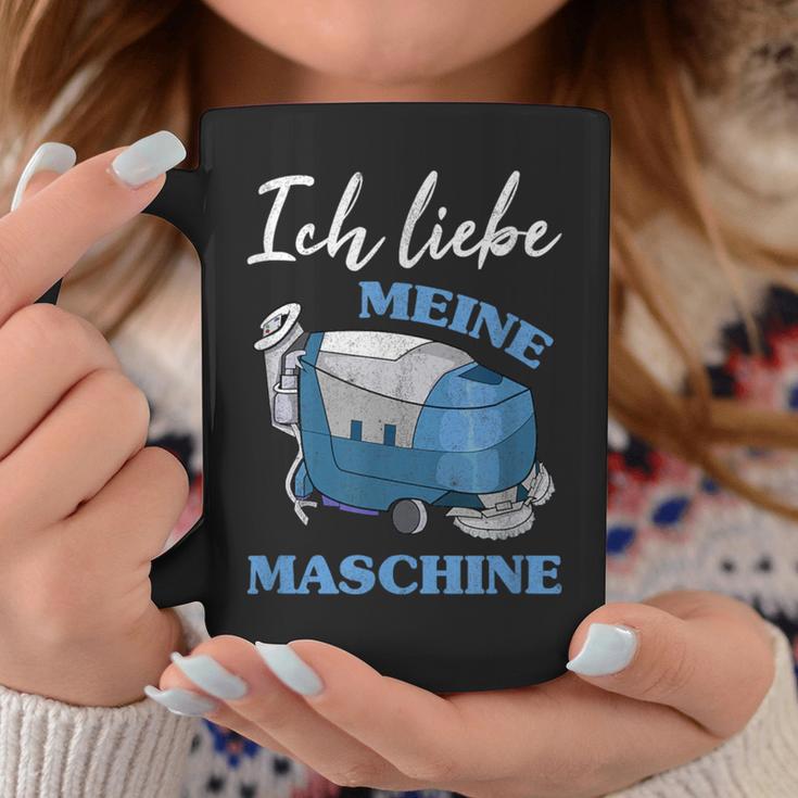 Ich Liebe Meine Putzmaschine Putzmann Ich Liebe Meine Putz Tassen Lustige Geschenke