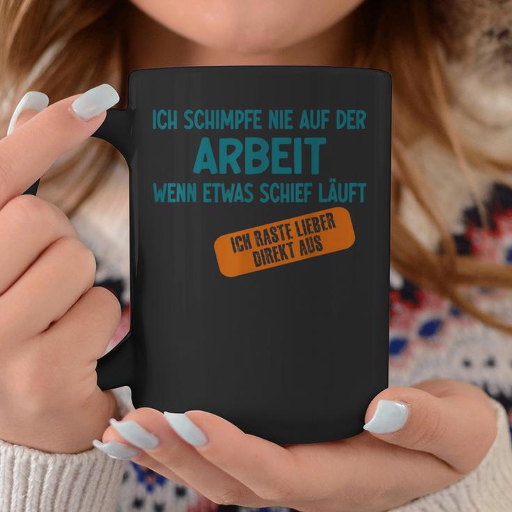 Ich Schimpfe Nie Auf Der Arbeit Work Morale Tassen Lustige Geschenke