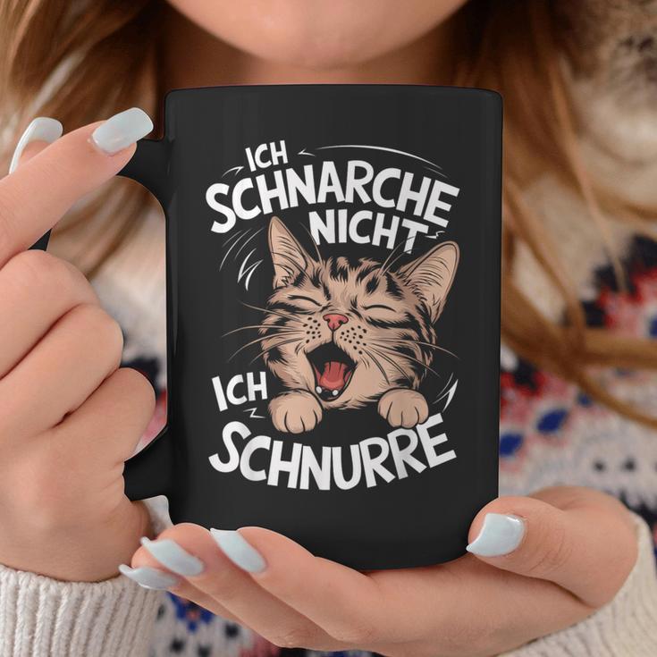 Ich Schnarche Nicht Ich Schnurre Katzen German Tassen Lustige Geschenke