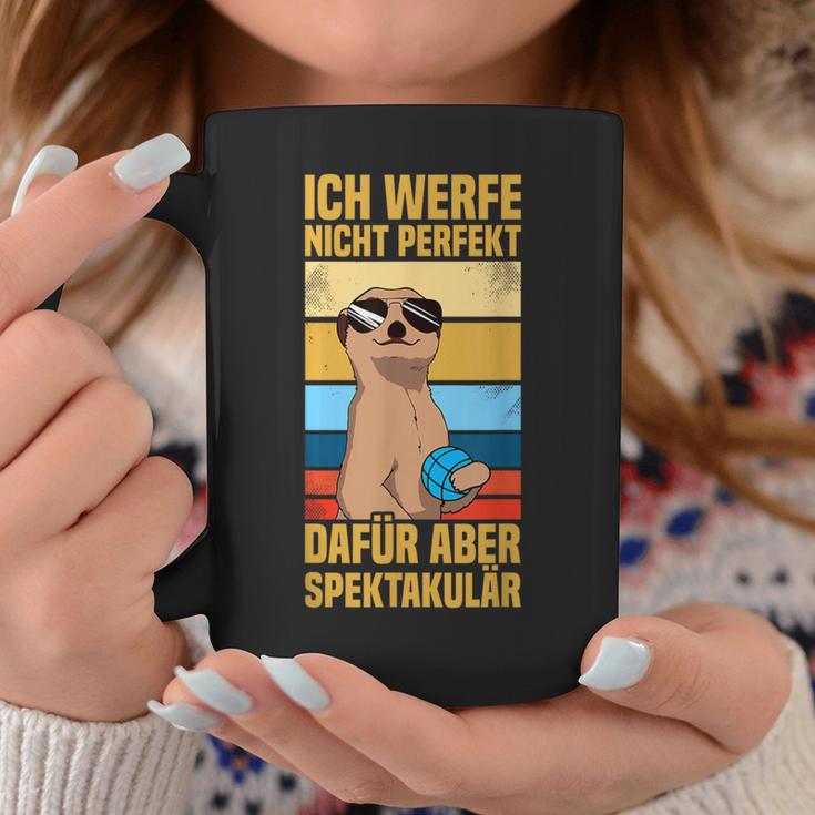 Ich Werfe Nicht Perfekt Boulespieler Petanque Boule Tassen Lustige Geschenke