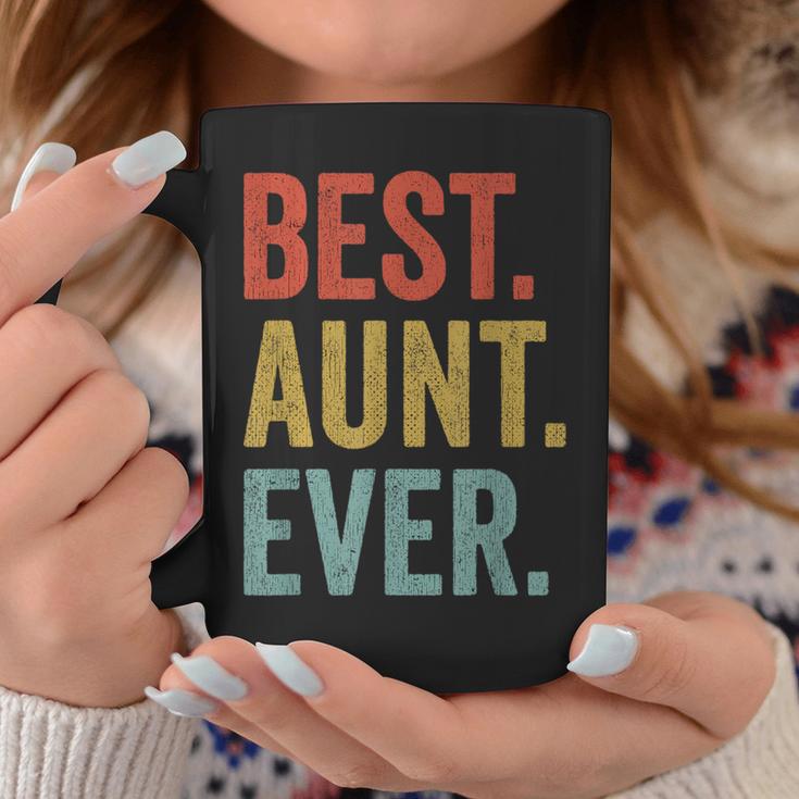 Idea De Regalo Para Tía Retrointage – Best Aunt Ever Taza de café Regalos divertidos
