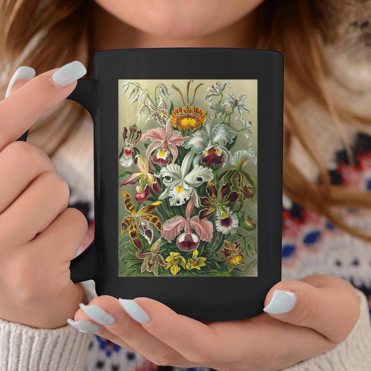 Illustrations Bontaniques Fleurs D'orchidées Tasse Cadeaux drôles