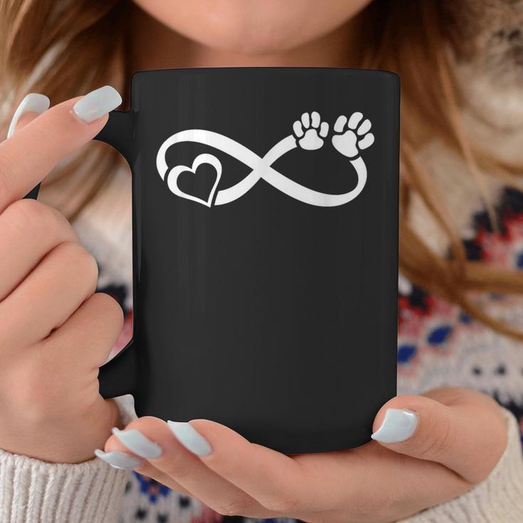 Infinite Hundeliebe Dog Paw Heart Dog Tassen Lustige Geschenke