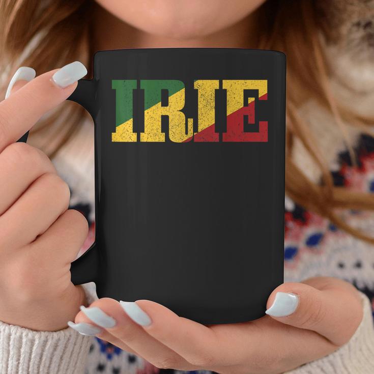 Irie Reggae Music Jamaica Retrointage Rasta Rastafari Tassen Lustige Geschenke