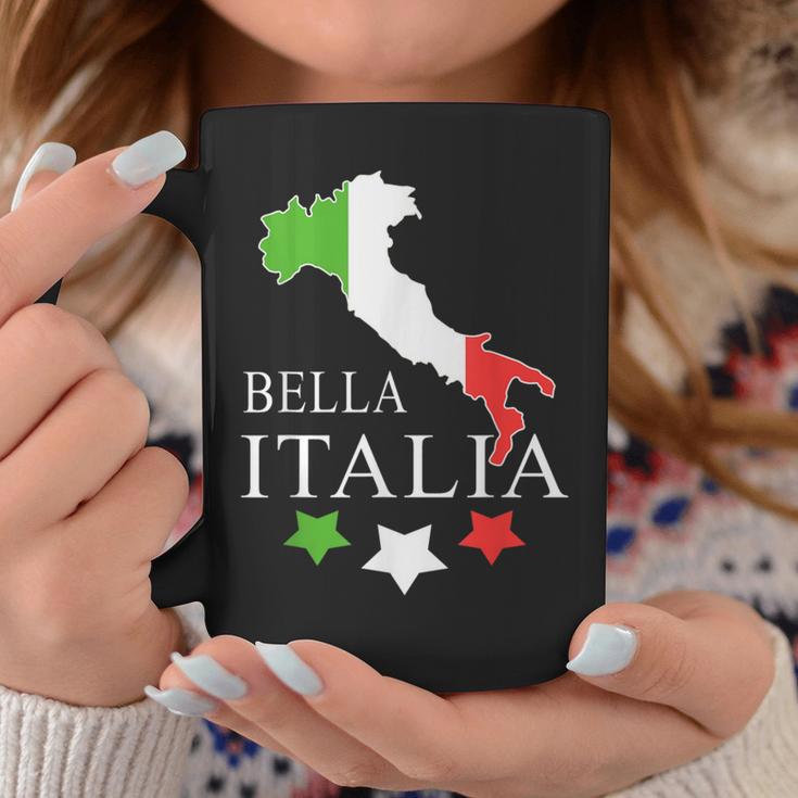 Italia Bella Italia With Italian Map Italy Tassen Lustige Geschenke