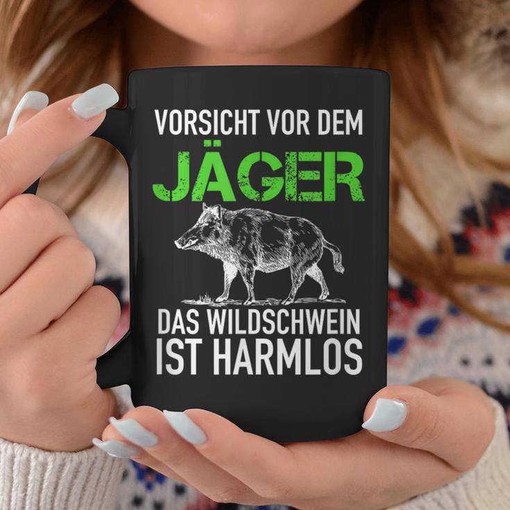 Jagd Jägerorsichtor Dem Jäger Wild Boar Is Harmlos Tassen Lustige Geschenke