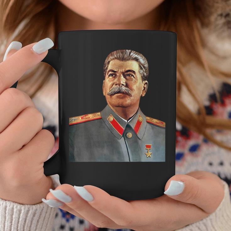 Josef Stalin Colour Portrait Tassen Lustige Geschenke