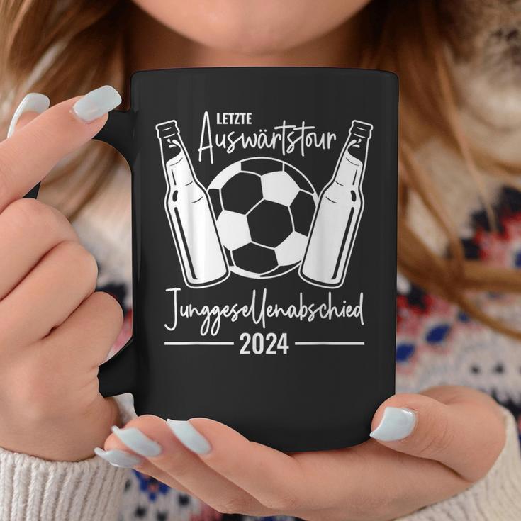 Junggesellenabschied Fußball Letzte Auswärtstour Jga 2024 Tassen Lustige Geschenke