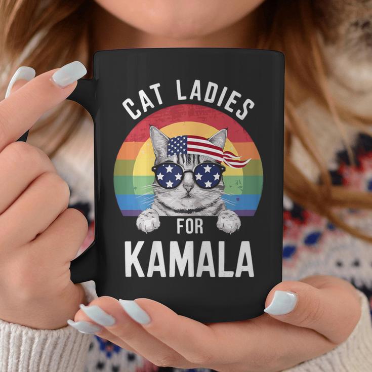 Kamala Harris Cat Lady Supporter Tassen Lustige Geschenke