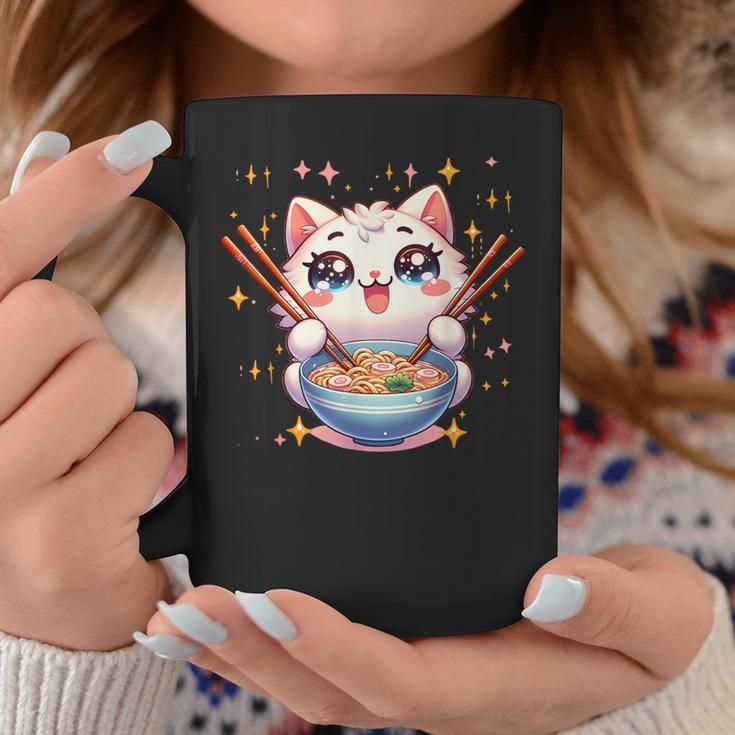 Katze Ramen Essen Nudeln Manga Anime Japanisch Kawaii Cute Tassen Lustige Geschenke