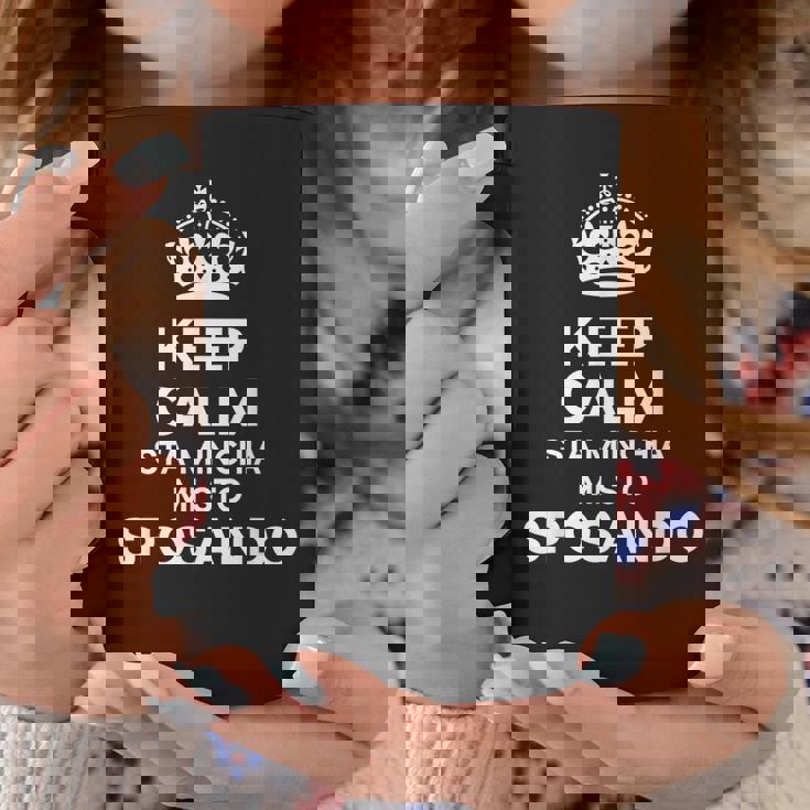 Keep Calm Sta Minchia Mi Sto Sposando Sposa Divertenti Sposo Tazze Regalos divertidos
