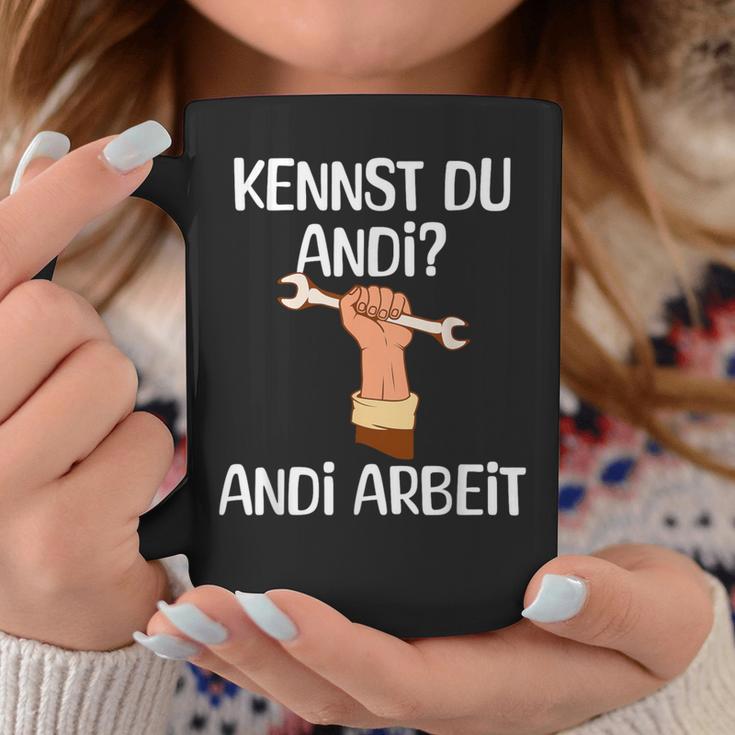 Kennst Du Andi Andi Arbeit Craftsman Tassen Lustige Geschenke