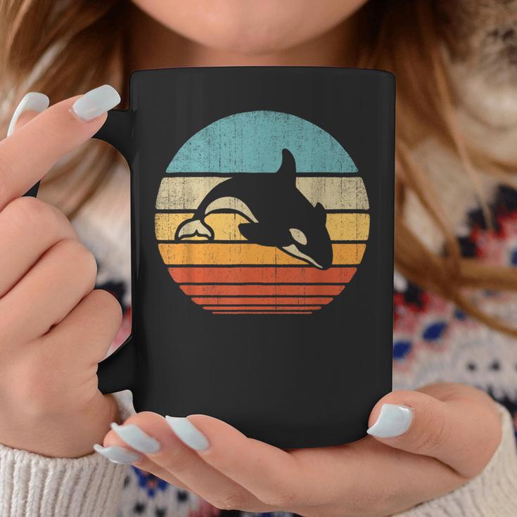 Killer Whale Retrointage 60S 70S Orca Lover Tassen Lustige Geschenke