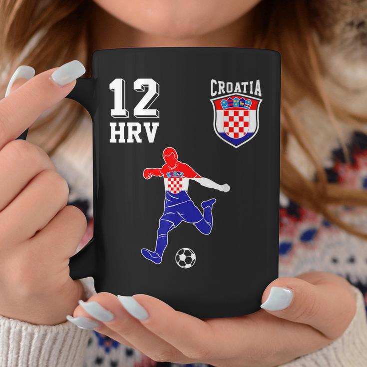 Kroatien Fan Em Spieler Ball Nummer 12 Tassen Lustige Geschenke