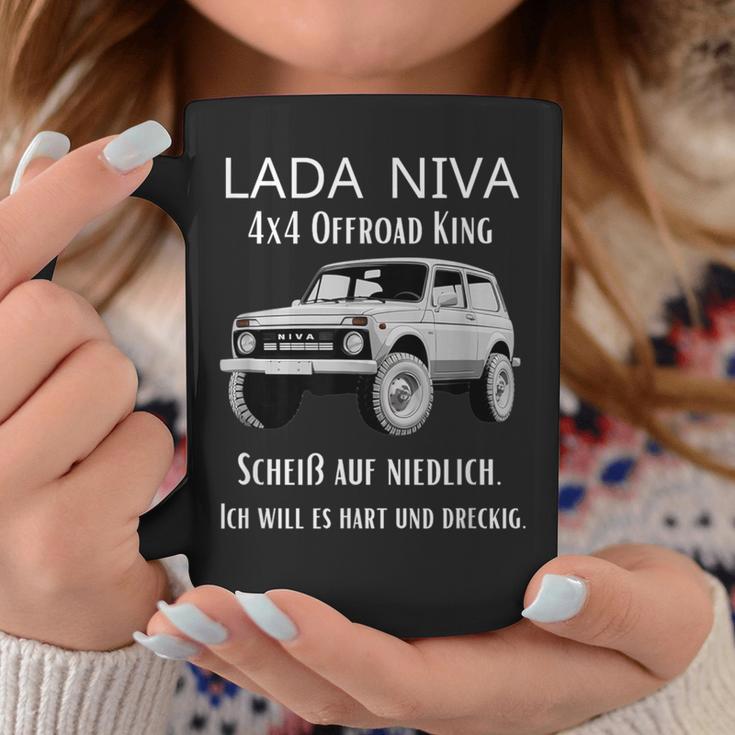 Lada Niva 4X4 Offroad King Tassen Lustige Geschenke