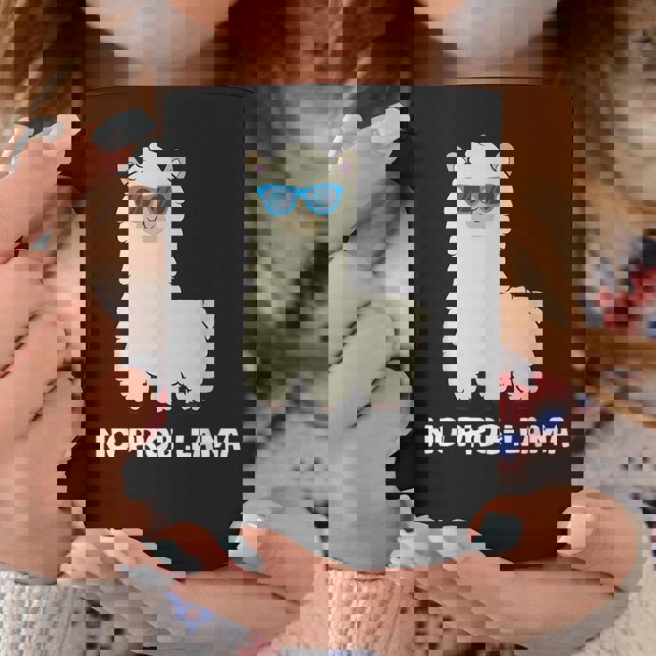 Lama Lama Lama No Problama Alpaca No Probllama Prob Lama Tazze Regalos divertidos