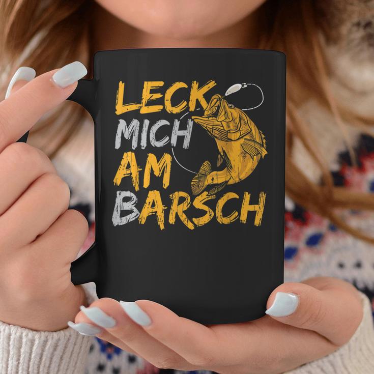 Leck Mich Doch Am Barsch Fischer Angler Sayings Father's Day Tassen Lustige Geschenke