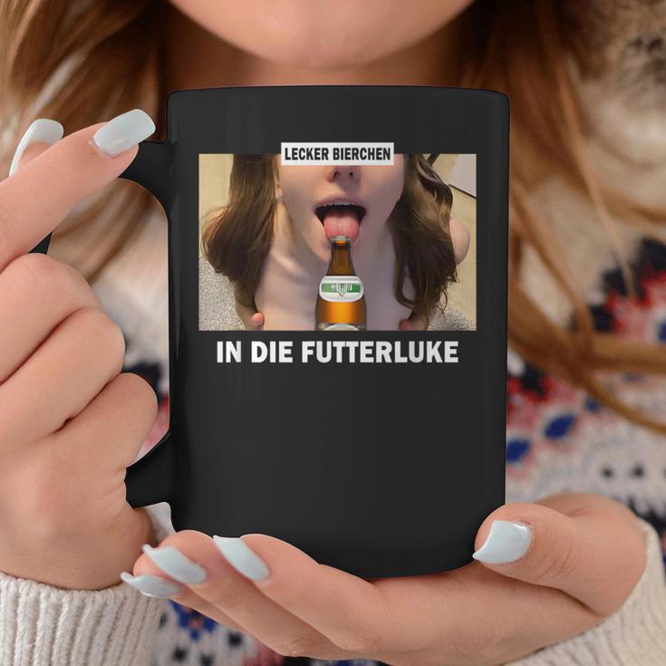 Lecker Bierchen In Die Futterluke Tassen Lustige Geschenke